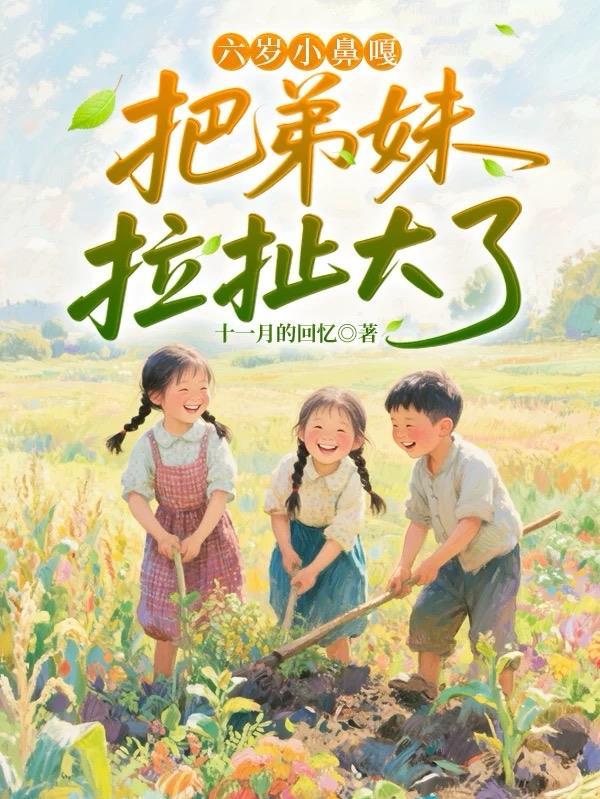 六岁小鼻嘎,把弟妹拉扯大了