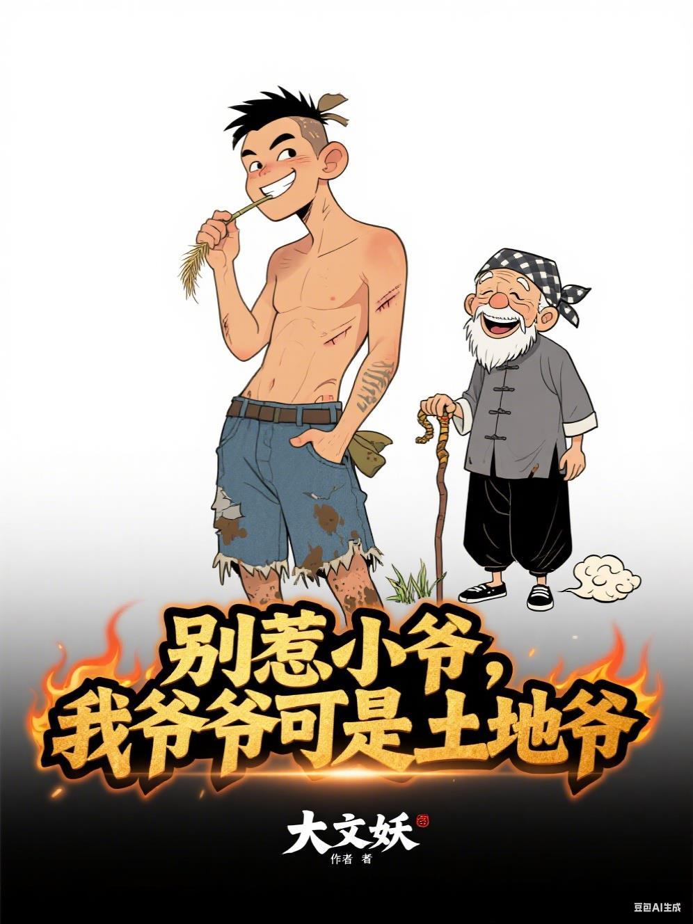 别惹小爷,我爷爷可是土地爷